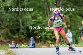 17.09.2023, La Feclaz, France (FRA): Nora Fumey (FRA) - Biathlon Samse Summer Tour, individual, La Feclaz (FRA). www.nordicfocus.com. © Manzoni/NordicFocus. Every downloaded picture is fee-liable.
