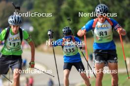 17.09.2023, La Feclaz, France (FRA): Niels Bibollet (FRA) - Biathlon Samse Summer Tour, individual, La Feclaz (FRA). www.nordicfocus.com. © Manzoni/NordicFocus. Every downloaded picture is fee-liable.