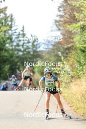17.09.2023, La Feclaz, France (FRA): Margot Bonaime (FRA) - Biathlon Samse Summer Tour, individual, La Feclaz (FRA). www.nordicfocus.com. © Manzoni/NordicFocus. Every downloaded picture is fee-liable.