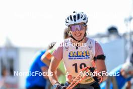 17.09.2023, La Feclaz, France (FRA): Chloe Bened (FRA) - Biathlon Samse Summer Tour, pursuit, La Feclaz (FRA). www.nordicfocus.com. © Manzoni/NordicFocus. Every downloaded picture is fee-liable.