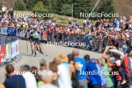 17.09.2023, La Feclaz, France (FRA): Quentin Fillon Maillet (FRA) - Biathlon Samse Summer Tour, pursuit, La Feclaz (FRA). www.nordicfocus.com. © Manzoni/NordicFocus. Every downloaded picture is fee-liable.