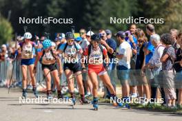 17.09.2023, La Feclaz, France (FRA): Coralie Perrin (FRA) - Biathlon Samse Summer Tour, pursuit, La Feclaz (FRA). www.nordicfocus.com. © Manzoni/NordicFocus. Every downloaded picture is fee-liable.