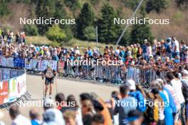 17.09.2023, La Feclaz, France (FRA): Justine Braisaz-Bouchet (FRA) - Biathlon Samse Summer Tour, pursuit, La Feclaz (FRA). www.nordicfocus.com. © Manzoni/NordicFocus. Every downloaded picture is fee-liable.
