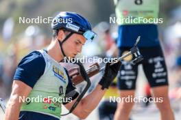 17.09.2023, La Feclaz, France (FRA): Sverre Dahlen Aspenes (NOR) - Biathlon Samse Summer Tour, pursuit, La Feclaz (FRA). www.nordicfocus.com. © Manzoni/NordicFocus. Every downloaded picture is fee-liable.