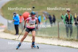 16.09.2023, La Feclaz, France (FRA): Alice Dusserre (FRA) - Biathlon Samse Summer Tour, sprint, La Feclaz (FRA). www.nordicfocus.com. © Manzoni/NordicFocus. Every downloaded picture is fee-liable.