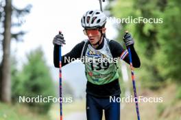 16.09.2023, La Feclaz, France (FRA): Loris Pillet (FRA) - Biathlon Samse Summer Tour, sprint, La Feclaz (FRA). www.nordicfocus.com. © Manzoni/NordicFocus. Every downloaded picture is fee-liable.