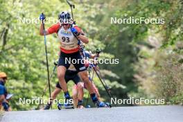 16.09.2023, La Feclaz, France (FRA): Gaetan Paturel (FRA) - Biathlon Samse Summer Tour, sprint, La Feclaz (FRA). www.nordicfocus.com. © Manzoni/NordicFocus. Every downloaded picture is fee-liable.