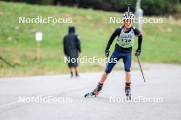 16.09.2023, La Feclaz, France (FRA): Loris Pillet (FRA) - Biathlon Samse Summer Tour, sprint, La Feclaz (FRA). www.nordicfocus.com. © Manzoni/NordicFocus. Every downloaded picture is fee-liable.