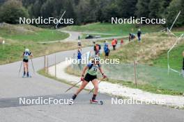 16.09.2023, La Feclaz, France (FRA): Lisa Bentzinger (FRA) - Biathlon Samse Summer Tour, sprint, La Feclaz (FRA). www.nordicfocus.com. © Manzoni/NordicFocus. Every downloaded picture is fee-liable.