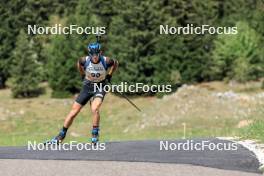 16.09.2023, La Feclaz, France (FRA): Mathieu Perrillat Bottonet (FRA) - Biathlon Samse Summer Tour, sprint, La Feclaz (FRA). www.nordicfocus.com. © Manzoni/NordicFocus. Every downloaded picture is fee-liable.