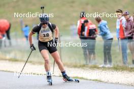 16.09.2023, La Feclaz, France (FRA): Manon Perrillat Bottonet (FRA) - Biathlon Samse Summer Tour, sprint, La Feclaz (FRA). www.nordicfocus.com. © Manzoni/NordicFocus. Every downloaded picture is fee-liable.