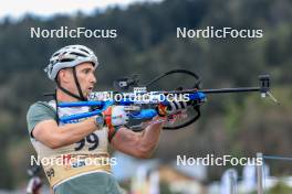 16.09.2023, La Feclaz, France (FRA): Fabien Claude (FRA) - Biathlon Samse Summer Tour, sprint, La Feclaz (FRA). www.nordicfocus.com. © Manzoni/NordicFocus. Every downloaded picture is fee-liable.