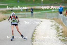 16.09.2023, La Feclaz, France (FRA): Lisa Blanc (FRA) - Biathlon Samse Summer Tour, sprint, La Feclaz (FRA). www.nordicfocus.com. © Manzoni/NordicFocus. Every downloaded picture is fee-liable.