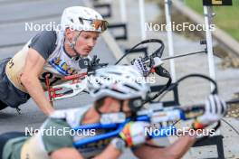 16.09.2023, La Feclaz, France (FRA): Jacques Jefferies (FRA) - Biathlon Samse Summer Tour, sprint, La Feclaz (FRA). www.nordicfocus.com. © Manzoni/NordicFocus. Every downloaded picture is fee-liable.
