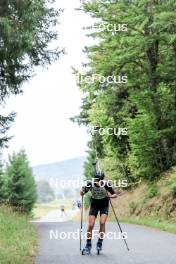 16.09.2023, La Feclaz, France (FRA): Colin Mathieu (FRA) - Biathlon Samse Summer Tour, sprint, La Feclaz (FRA). www.nordicfocus.com. © Manzoni/NordicFocus. Every downloaded picture is fee-liable.