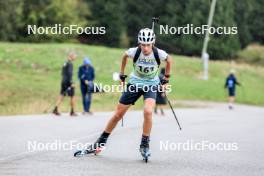 16.09.2023, La Feclaz, France (FRA): Sacha Mazzilli Riaboff (FRA) - Biathlon Samse Summer Tour, sprint, La Feclaz (FRA). www.nordicfocus.com. © Manzoni/NordicFocus. Every downloaded picture is fee-liable.