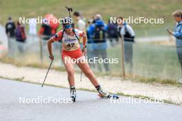 16.09.2023, La Feclaz, France (FRA): Amelie Broutier (FRA) - Biathlon Samse Summer Tour, sprint, La Feclaz (FRA). www.nordicfocus.com. © Manzoni/NordicFocus. Every downloaded picture is fee-liable.