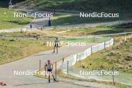 16.09.2023, La Feclaz, France (FRA): Nora Fumey (FRA) - Biathlon Samse Summer Tour, sprint, La Feclaz (FRA). www.nordicfocus.com. © Manzoni/NordicFocus. Every downloaded picture is fee-liable.