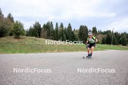 16.09.2023, La Feclaz, France (FRA): Agathe Gaudillat (FRA) - Biathlon Samse Summer Tour, sprint, La Feclaz (FRA). www.nordicfocus.com. © Manzoni/NordicFocus. Every downloaded picture is fee-liable.
