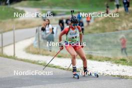 16.09.2023, La Feclaz, France (FRA): Rose Marguet (FRA) - Biathlon Samse Summer Tour, sprint, La Feclaz (FRA). www.nordicfocus.com. © Manzoni/NordicFocus. Every downloaded picture is fee-liable.