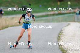 16.09.2023, La Feclaz, France (FRA): Margot Bonaime (FRA) - Biathlon Samse Summer Tour, sprint, La Feclaz (FRA). www.nordicfocus.com. © Manzoni/NordicFocus. Every downloaded picture is fee-liable.