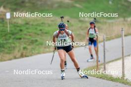 16.09.2023, La Feclaz, France (FRA): Marie Hericher (FRA) - Biathlon Samse Summer Tour, sprint, La Feclaz (FRA). www.nordicfocus.com. © Manzoni/NordicFocus. Every downloaded picture is fee-liable.