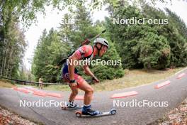 16.09.2023, La Feclaz, France (FRA): Kelvin Lecomte (FRA) - Biathlon Samse Summer Tour, sprint, La Feclaz (FRA). www.nordicfocus.com. © Manzoni/NordicFocus. Every downloaded picture is fee-liable.