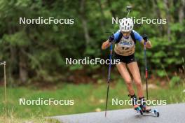 16.09.2023, La Feclaz, France (FRA): Lola Bugeaud (FRA) - Biathlon Samse Summer Tour, sprint, La Feclaz (FRA). www.nordicfocus.com. © Manzoni/NordicFocus. Every downloaded picture is fee-liable.