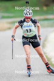 16.09.2023, La Feclaz, France (FRA): Juliette Atchekguezian (FRA) - Biathlon Samse Summer Tour, sprint, La Feclaz (FRA). www.nordicfocus.com. © Manzoni/NordicFocus. Every downloaded picture is fee-liable.