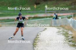 16.09.2023, La Feclaz, France (FRA): Garance Boury (FRA) - Biathlon Samse Summer Tour, sprint, La Feclaz (FRA). www.nordicfocus.com. © Manzoni/NordicFocus. Every downloaded picture is fee-liable.