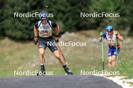 16.09.2023, La Feclaz, France (FRA): Sverre Dahlen Aspenes (NOR) - Biathlon Samse Summer Tour, sprint, La Feclaz (FRA). www.nordicfocus.com. © Manzoni/NordicFocus. Every downloaded picture is fee-liable.