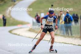 16.09.2023, La Feclaz, France (FRA): Maela Correia (FRA) - Biathlon Samse Summer Tour, sprint, La Feclaz (FRA). www.nordicfocus.com. © Manzoni/NordicFocus. Every downloaded picture is fee-liable.