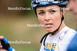 16.09.2023, La Feclaz, France (FRA): Camille Bened (FRA) - Biathlon Samse Summer Tour, sprint, La Feclaz (FRA). www.nordicfocus.com. © Manzoni/NordicFocus. Every downloaded picture is fee-liable.