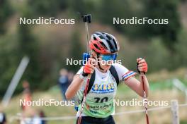 16.09.2023, La Feclaz, France (FRA): Juliette Oliva (FRA) - Biathlon Samse Summer Tour, sprint, La Feclaz (FRA). www.nordicfocus.com. © Manzoni/NordicFocus. Every downloaded picture is fee-liable.