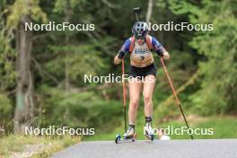 16.09.2023, La Feclaz, France (FRA): Amandine Mengin (FRA) - Biathlon Samse Summer Tour, sprint, La Feclaz (FRA). www.nordicfocus.com. © Manzoni/NordicFocus. Every downloaded picture is fee-liable.