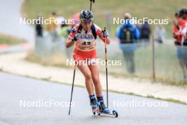 16.09.2023, La Feclaz, France (FRA): Namou Candau Armand (FRA) - Biathlon Samse Summer Tour, sprint, La Feclaz (FRA). www.nordicfocus.com. © Manzoni/NordicFocus. Every downloaded picture is fee-liable.
