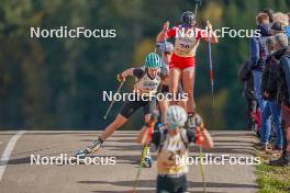 22.10.2023, Arcon, France (FRA): Karla Gehrmann (GER) - Biathlon Samse Summer Tour, pursuit, Arcon (FRA). www.nordicfocus.com. © Thibaut/NordicFocus. Every downloaded picture is fee-liable.