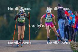 22.10.2023, Arcon, France (FRA): Stecy Rufenacht (FRA) - Biathlon Samse Summer Tour, pursuit, Arcon (FRA). www.nordicfocus.com. © Thibaut/NordicFocus. Every downloaded picture is fee-liable.