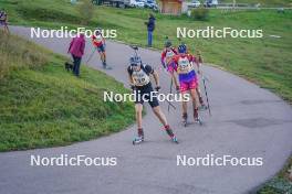 22.10.2023, Arcon, France (FRA): Lucas Duc Goninaz (FRA) - Biathlon Samse Summer Tour, pursuit, Arcon (FRA). www.nordicfocus.com. © Thibaut/NordicFocus. Every downloaded picture is fee-liable.