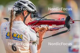 22.10.2023, Arcon, France (FRA): Jeanne Richard (FRA) - Biathlon Samse Summer Tour, pursuit, Arcon (FRA). www.nordicfocus.com. © Thibaut/NordicFocus. Every downloaded picture is fee-liable.