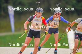 22.10.2023, Arcon, France (FRA): Voldiya Galmace Paulin (FRA) - Biathlon Samse Summer Tour, pursuit, Arcon (FRA). www.nordicfocus.com. © Thibaut/NordicFocus. Every downloaded picture is fee-liable.
