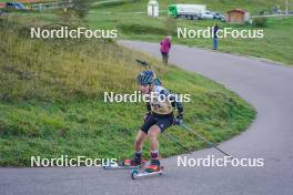 22.10.2023, Arcon, France (FRA): Marius Thiriat (FRA) - Biathlon Samse Summer Tour, pursuit, Arcon (FRA). www.nordicfocus.com. © Thibaut/NordicFocus. Every downloaded picture is fee-liable.