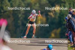 22.10.2023, Arcon, France (FRA): Dana Horngacher (GER) - Biathlon Samse Summer Tour, pursuit, Arcon (FRA). www.nordicfocus.com. © Thibaut/NordicFocus. Every downloaded picture is fee-liable.