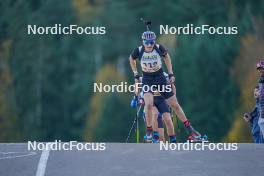22.10.2023, Arcon, France (FRA): Malo Andreis (FRA) - Biathlon Samse Summer Tour, pursuit, Arcon (FRA). www.nordicfocus.com. © Thibaut/NordicFocus. Every downloaded picture is fee-liable.