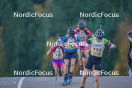 22.10.2023, Arcon, France (FRA): Niels Bibollet (FRA) - Biathlon Samse Summer Tour, pursuit, Arcon (FRA). www.nordicfocus.com. © Thibaut/NordicFocus. Every downloaded picture is fee-liable.