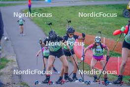 22.10.2023, Arcon, France (FRA): Ludivine Roche (FRA) - Biathlon Samse Summer Tour, pursuit, Arcon (FRA). www.nordicfocus.com. © Thibaut/NordicFocus. Every downloaded picture is fee-liable.