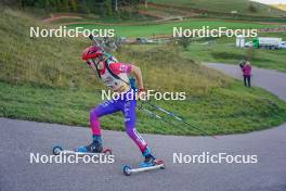 22.10.2023, Arcon, France (FRA): Tom Lambert (FRA) - Biathlon Samse Summer Tour, pursuit, Arcon (FRA). www.nordicfocus.com. © Thibaut/NordicFocus. Every downloaded picture is fee-liable.