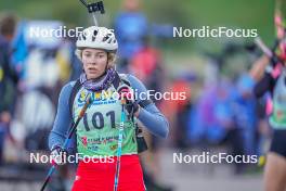 22.10.2023, Arcon, France (FRA): Rosalie Odile (FRA) - Biathlon Samse Summer Tour, pursuit, Arcon (FRA). www.nordicfocus.com. © Thibaut/NordicFocus. Every downloaded picture is fee-liable.