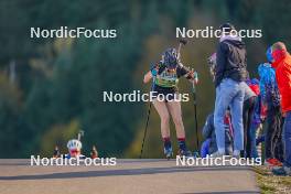22.10.2023, Arcon, France (FRA): Ludivine Roche (FRA) - Biathlon Samse Summer Tour, pursuit, Arcon (FRA). www.nordicfocus.com. © Thibaut/NordicFocus. Every downloaded picture is fee-liable.