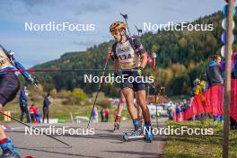 22.10.2023, Arcon, France (FRA): Alexis Colomban (FRA) - Biathlon Samse Summer Tour, pursuit, Arcon (FRA). www.nordicfocus.com. © Thibaut/NordicFocus. Every downloaded picture is fee-liable.